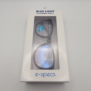 e-specs Blue Light‎ Filtering Reading Glasses +2.50 Anti Eye Fatigue